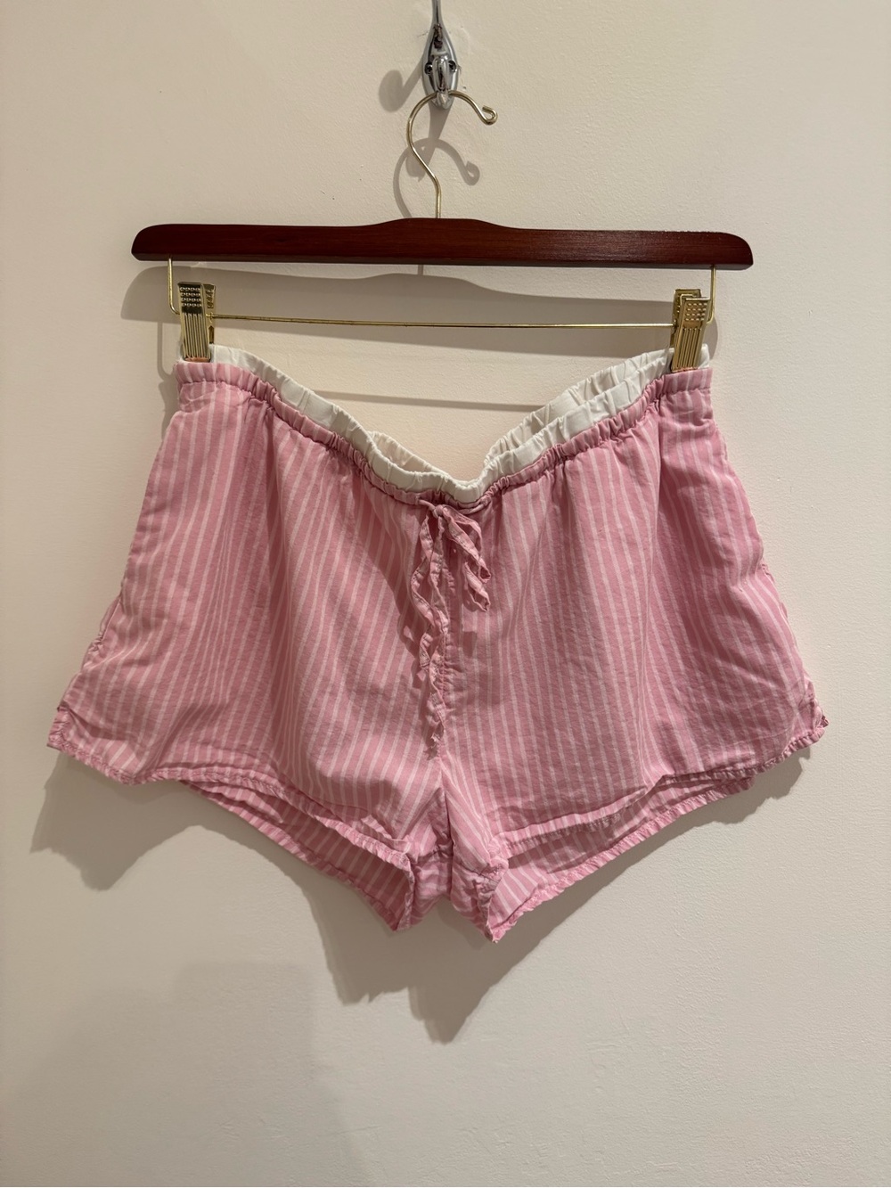 H&M Pink Stripe Shorts Medium